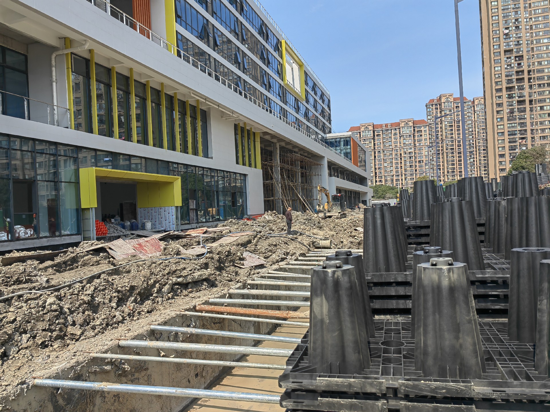 浙江嘉興亞歐社區(qū)農貿市場雨水收集項目工程